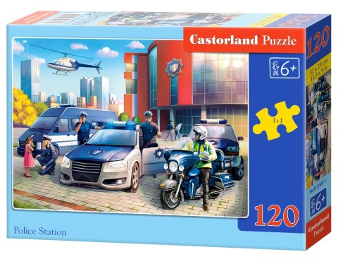 Puzzle 120 elementów Police Station CASTORLAND B-13562