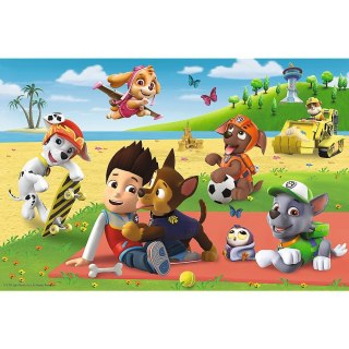 Puzzle 24 elementy Maxi Paw zabawa na kocu TREFL 14346 TREF