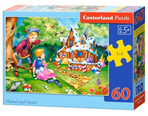 Puzzle 60 elementów Hansel & Gretel CASTORLAND B-066216