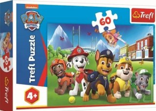 Puzzle 60 elementów Psi Patrol na polanie PUD TREFL 17375 TR
