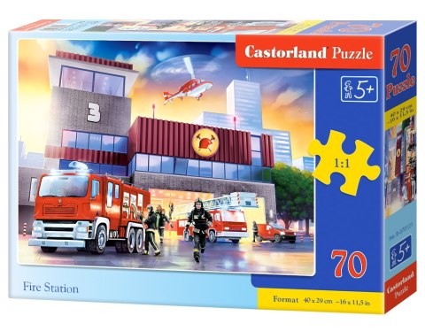 Puzzle 70 elementów Fire Station CASTORLAND B-070121