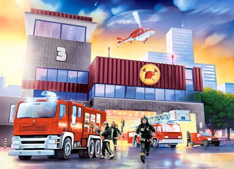 Puzzle 70 elementów Fire Station CASTORLAND B-070121