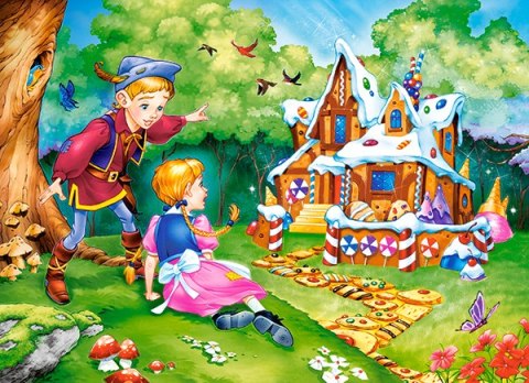 Puzzle 70 elementów Hansel & Gretel CASTORLAND B-070145