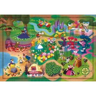 Puzzle Clementoni 1000 elementów Maps Alicja 39667