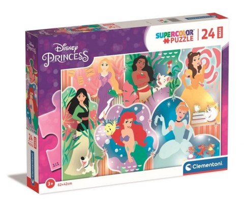 Puzzle Clementoni 24 elementy 24232 Maxi Princess PUD 24232
