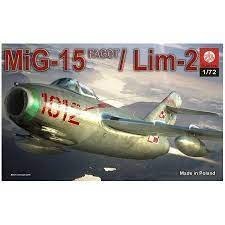 Samolot sklejany 1 72 MIG-15 FAGOT/LIM-2 PUD PLASTYK MIG-15FAGO