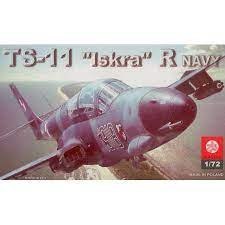Samolot sklejany 1 72 TS-11 Iskra PUD PLASTYK TS-11