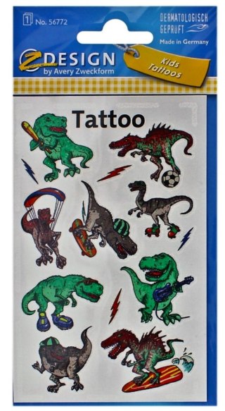 Tatuaż 120x75 Dinozaury ZWECKFORM 56772