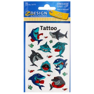 Tatuaż 120x75 Rekiny ZF TATOO B/C ZWECKFORM 56770