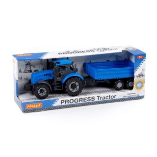 Traktor P/B akcesoria 40x12x15 Progress niebieski WADER POLESIE 91253 WADP