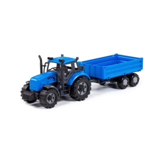 Traktor P/B akcesoria 40x12x15 Progress niebieski WADER POLESIE 91253 WADP