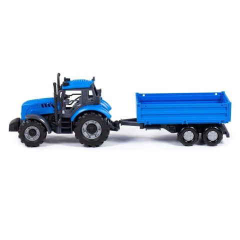 Traktor P/B akcesoria 40x12x15 Progress niebieski WADER POLESIE 91253 WADP