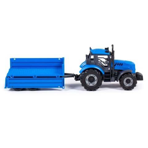 Traktor P/B akcesoria 40x12x15 Progress niebieski WADER POLESIE 91253 WADP