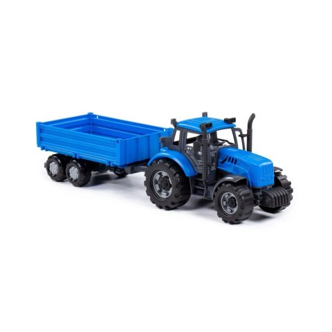 Traktor P/B akcesoria 40x12x15 Progress niebieski WADER POLESIE 91253 WADP