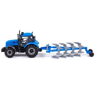 Traktor P/B akcesoria 45x12x15 Progres niebieski WADER POLESIE 91291 WADP