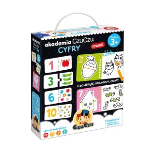UKLADANKA EDUK KSIAZECZKA AKADEMIA CZUCZU CYFRY 3 CZUCZU