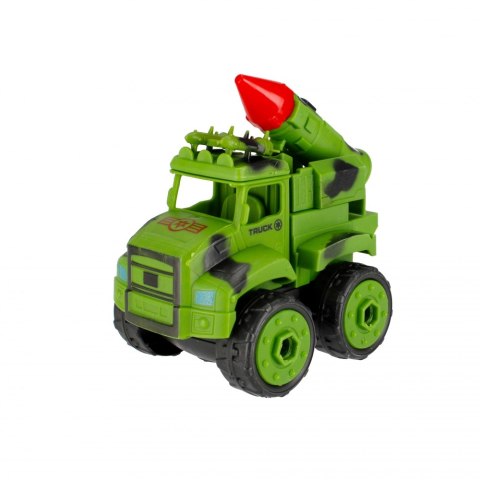 Auto Wojskowe do skręcania z akcesoriami MEGA CREATIVE 502154