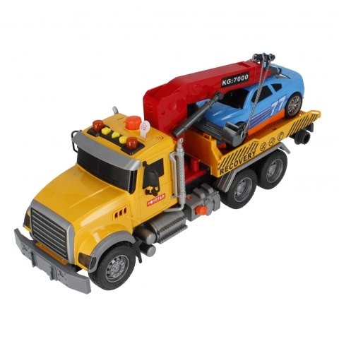 Auto ciężarowe z dźwiękiem/światłem Laweta MEGA CREATIVE 501881