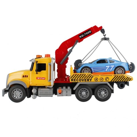 Auto ciężarowe z dźwiękiem/światłem Laweta MEGA CREATIVE 501881