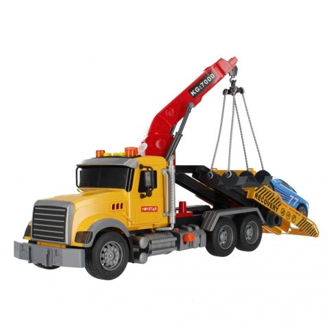 Auto ciężarowe z dźwiękiem/światłem Laweta MEGA CREATIVE 501881