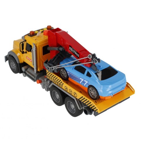 Auto ciężarowe z dźwiękiem/światłem Laweta MEGA CREATIVE 501881