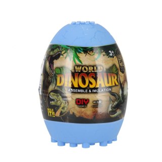 Dinozaur do skręcania w jajku mix wzorów MEGA CREATIVE 502354