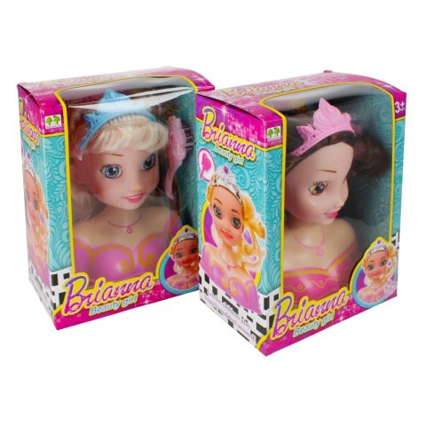 Głowa do stylizacji z akcesoriami MEGA CREATIVE 499872