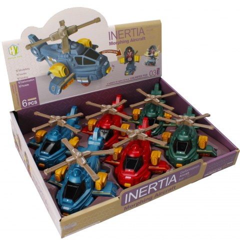 Helikopter 16 cm 2W1 Robot mix MEGA CREATIVE 499145