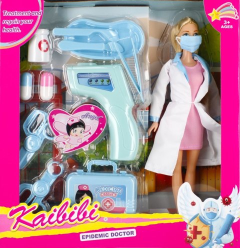 Lalka 29 cm lekarz z akcesoriami MEGA CREATIVE 501238