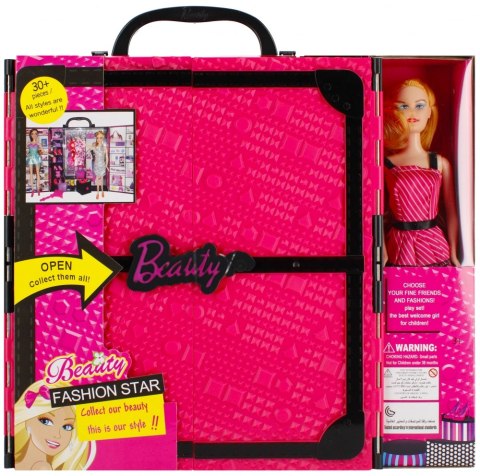 Lalka 29 cm z akcesoriami Szafa MEGA CREATIVE 501244