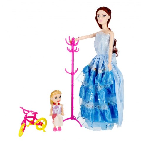 Lalka 29 cm z akcesoriami Szafa MEGA CREATIVE 501244