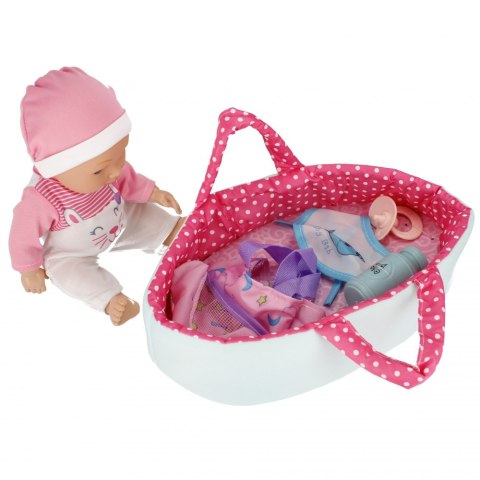 Lalka Bobas 28 cm z akcesoriami MEGA CREATIVE 501260