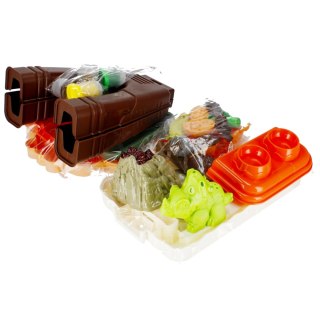 Masa plastyczna z akcesoriami Dino stolik MEGA CREATIVE 499246