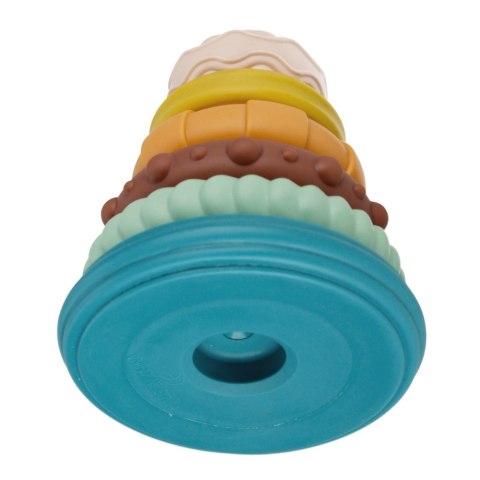 Piramidka edukacyjna pastelowa BAM BAM 500692