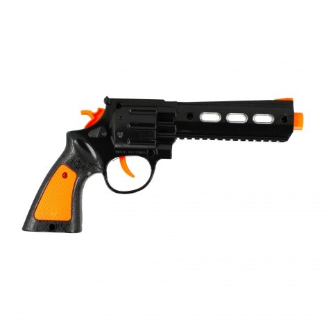 Pistolet światło i dzwięk 23 cm mix MEGA CREATIVE 501728