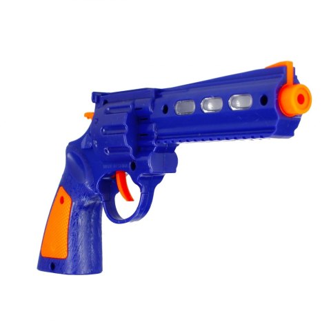 Pistolet światło i dzwięk 23 cm mix MEGA CREATIVE 501728