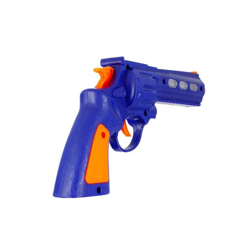 Pistolet światło i dzwięk 23 cm mix MEGA CREATIVE 501728