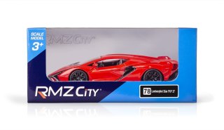 RMZ Lamborghini Sian 544983 / red Posiada napęd pull-back