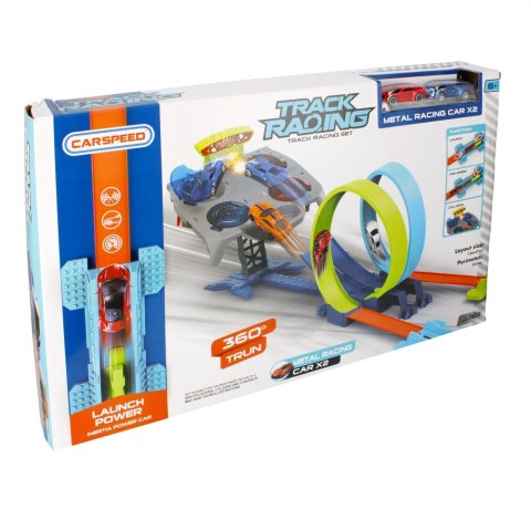 Tor samochodowy z akcesoriami metalowymi MEGA CREATIVE 502243