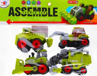 Traktor do skręcania z akcesoriami MEGA CREATIVE 502267