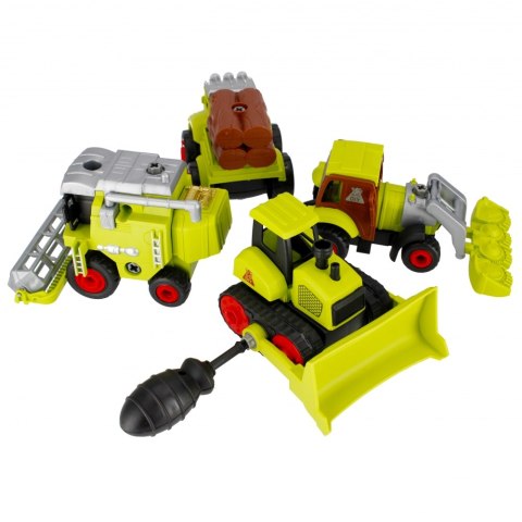 Traktor do skręcania z akcesoriami MEGA CREATIVE 502267