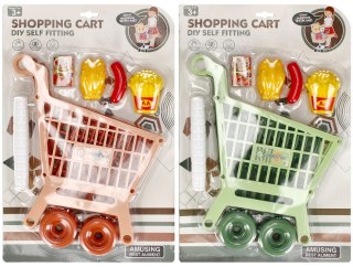 Wózek Supermarket z akcesoriami MEGA CREATIVE 500054