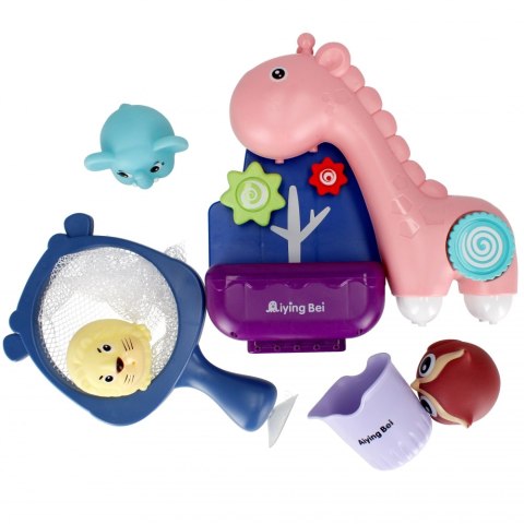 Zabawka do kąpieli Dino zestaw MEGA CREATIVE 500662