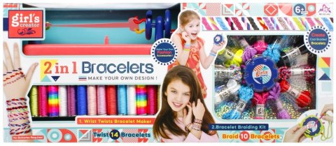 Zestaw piękności do zaplatania bransoletek MEGA CREATIVE 501290