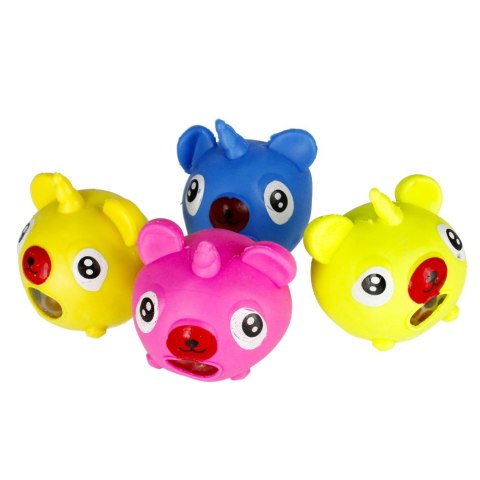 Zwierzęta wyciskane 6 cm mix MEGA CREATIVE 500744