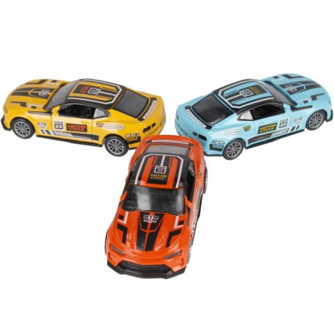 Auto osobowe metalowe 11cm mix MEGA CREATIVE 510439