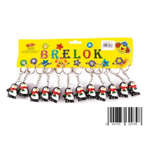 Brelok Pingwin 4cm PBH A 12 TOYS 1049F MID