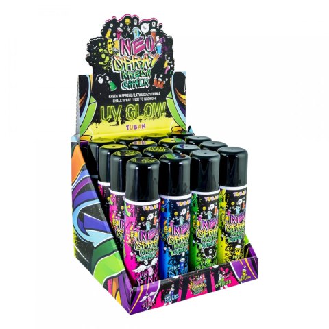 DISPLAY NEO KREDA SPRAY MIX 16 SZT. x 150 ml
