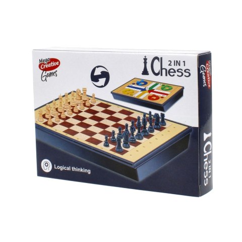 Gra Szachy 2W1 MEGA CREATIVE 511316