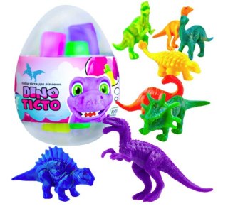 Jajo Dinozaura Figurka Piankolina Lekka Puszysta Plastelina 4 Kolory